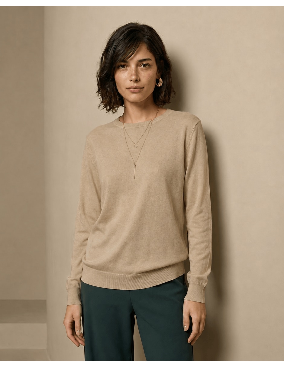 Suéter cuello Redondo para mujer 5