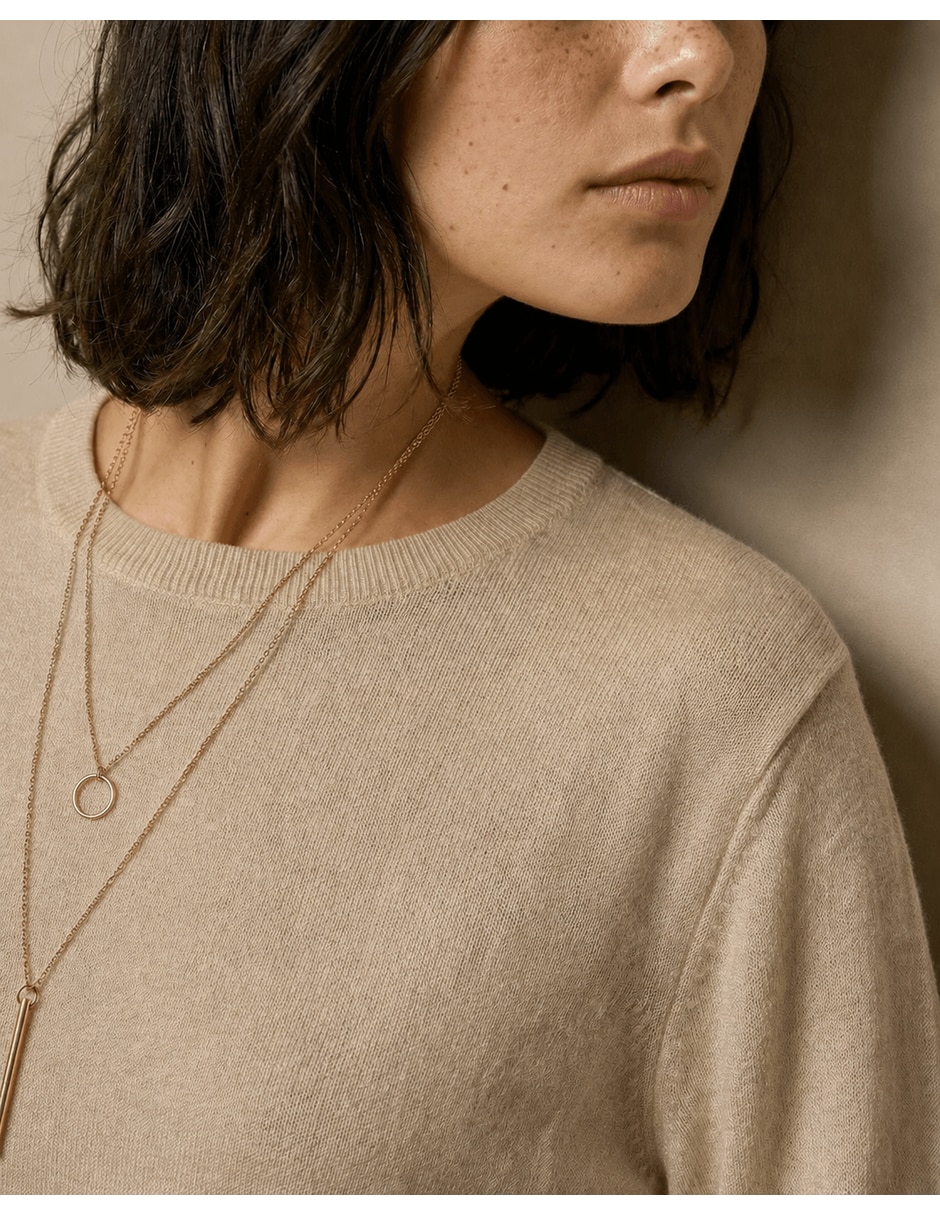 Suéter cuello Redondo para mujer