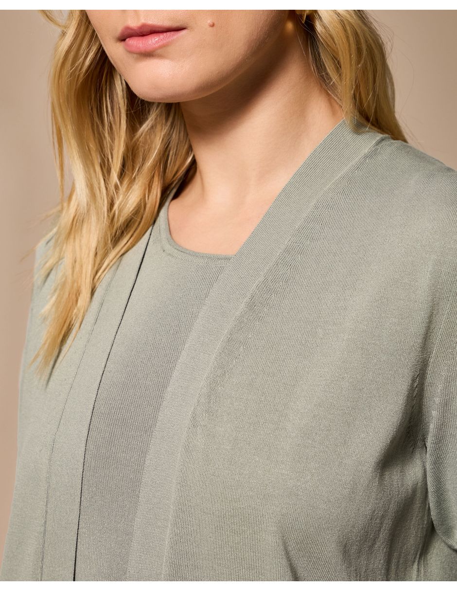 Suéter cuello Simulado para mujer