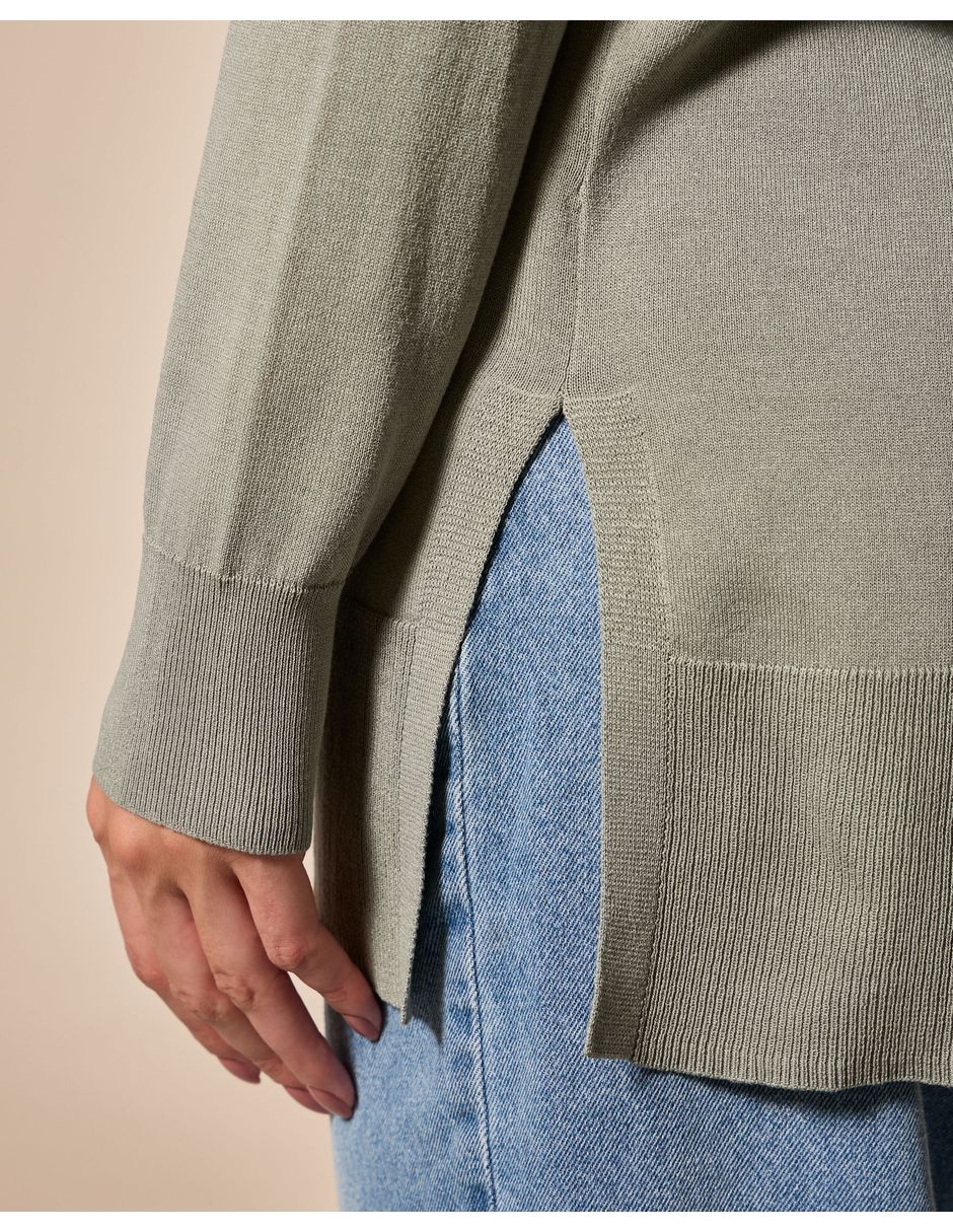Suéter cuello Simulado para mujer