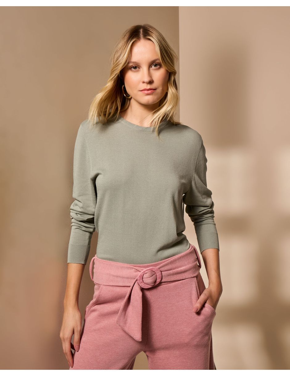 Suéter cuello Redondo para mujer