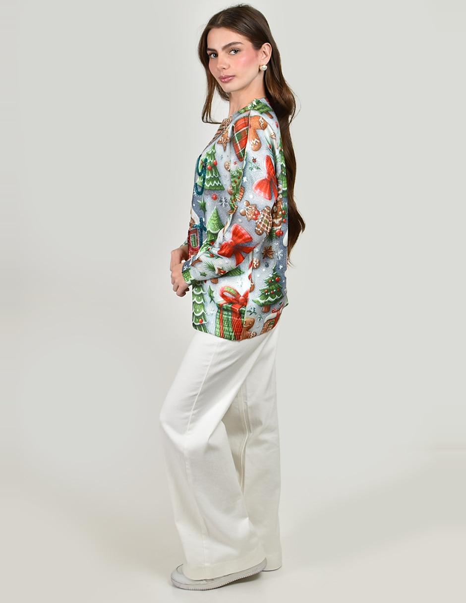 Suéter cuello Redondo para mujer 2