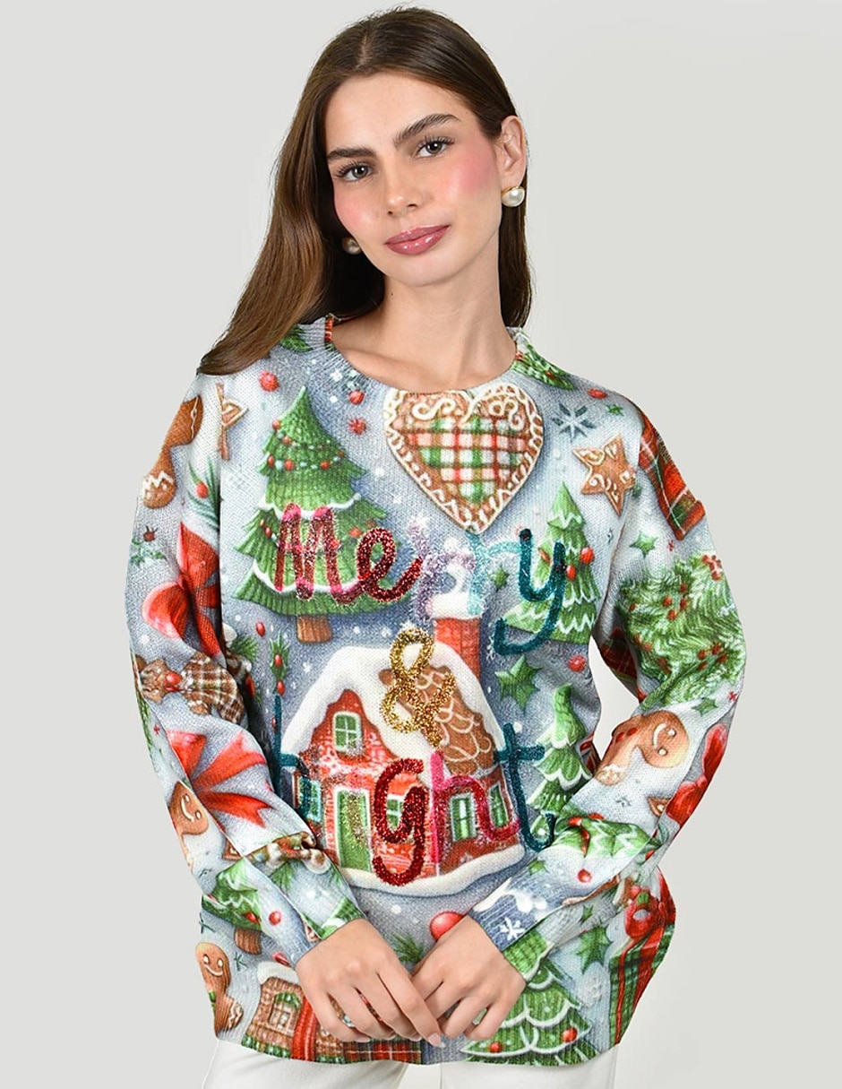 Suéter cuello Redondo para mujer 4
