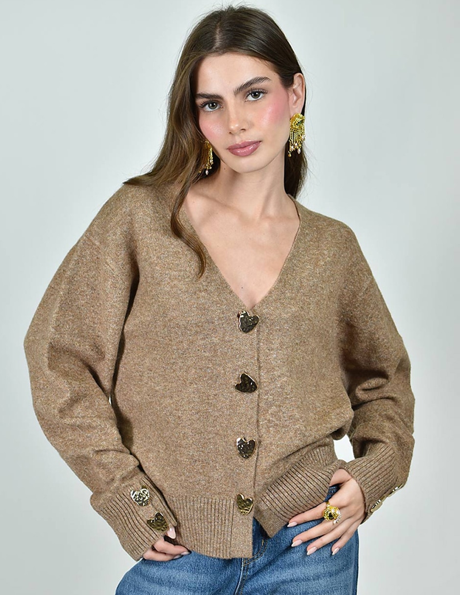 Suéter cuello v para mujer Suéter cuello v para mujer