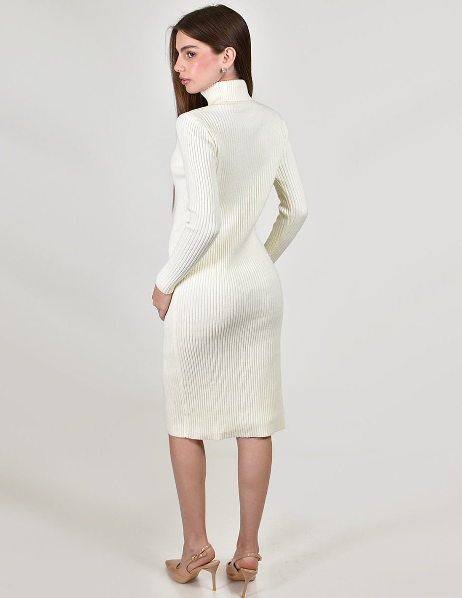 Vestido a la rodilla casual para mujer 3