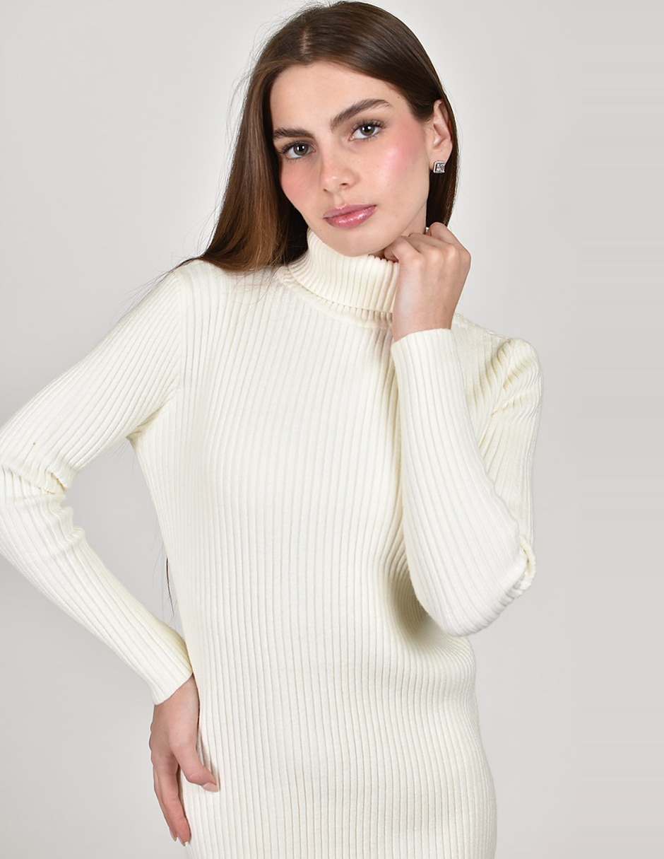Vestido a la rodilla casual para mujer 4