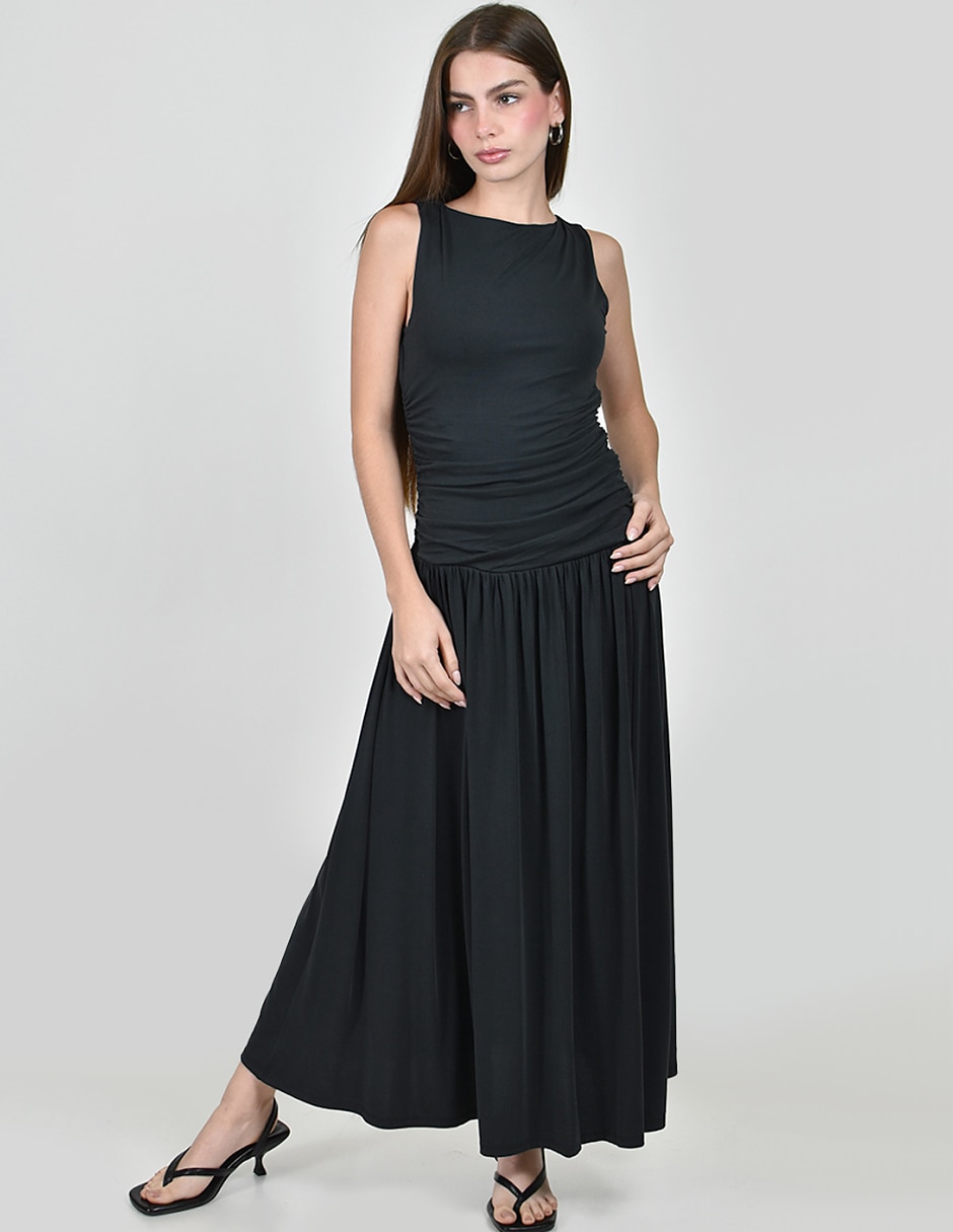 Vestido largo casual para mujer