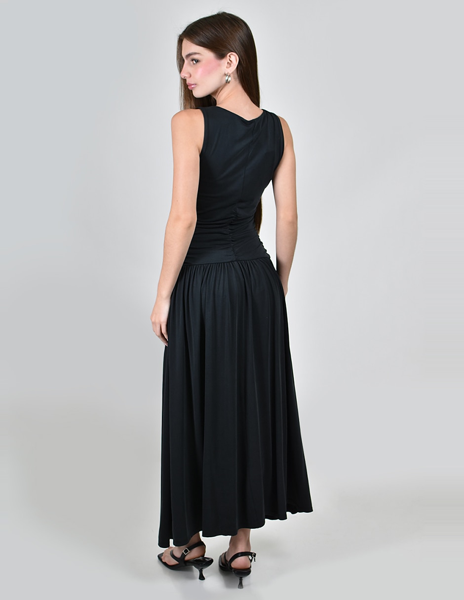 Vestido largo casual para mujer 3