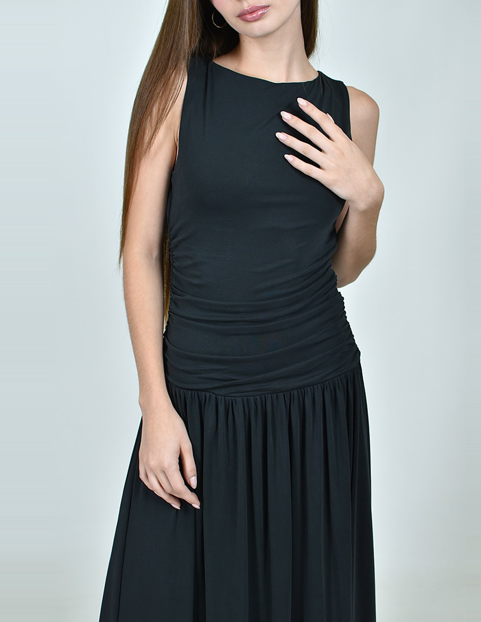 Vestido largo casual para mujer 4
