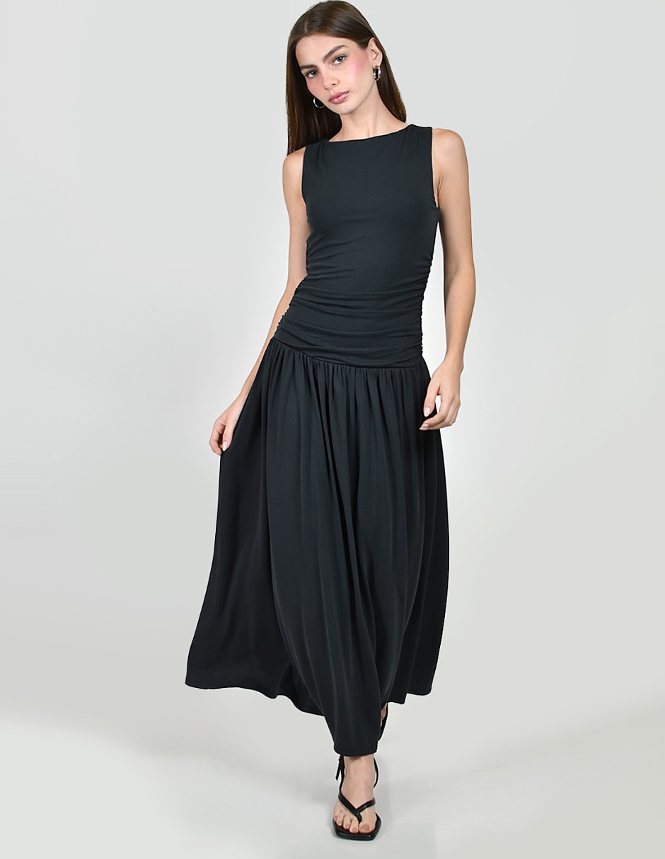 Vestido largo casual para mujer 5