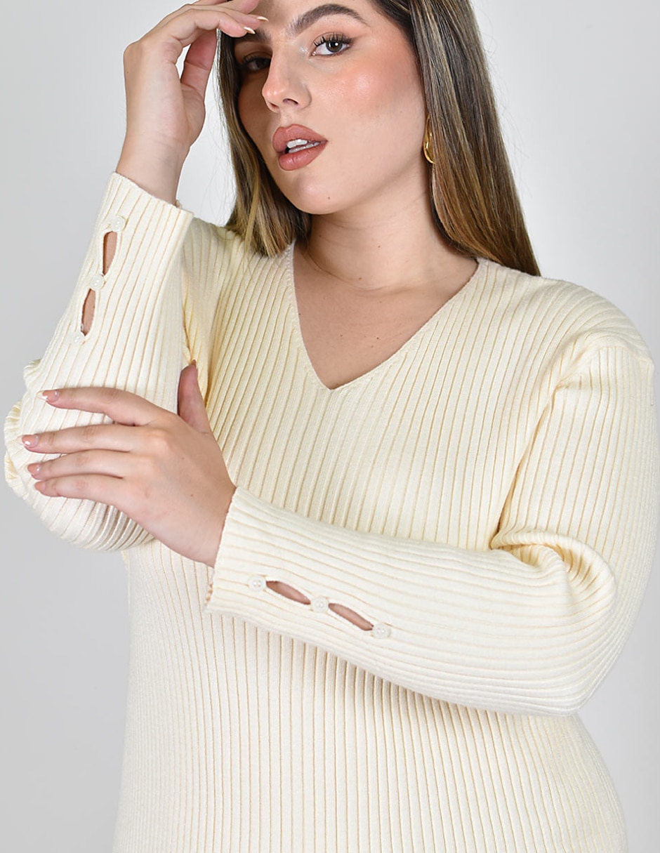 Vestido a la rodilla casual para mujer 4