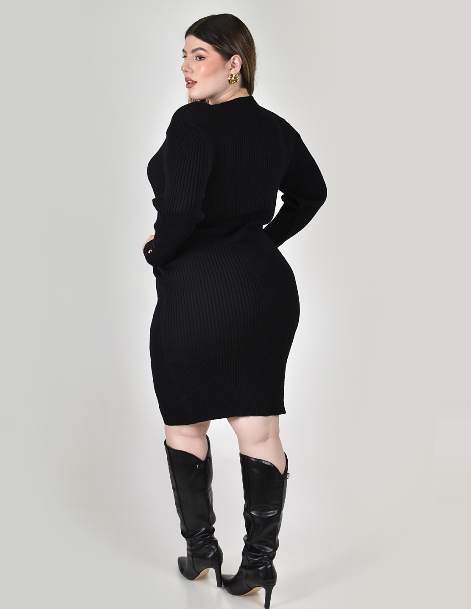 Vestido a la rodilla casual para mujer 3