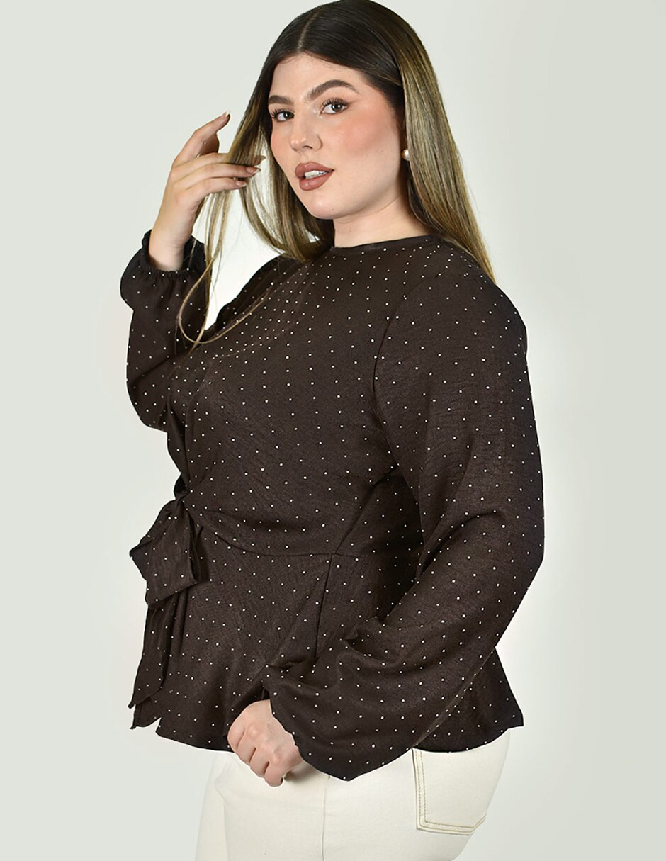 Blusa manga larga para mujer 2