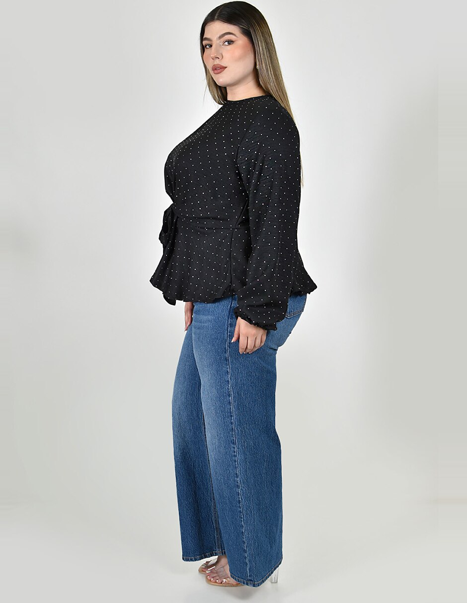Blusa manga larga para mujer 2
