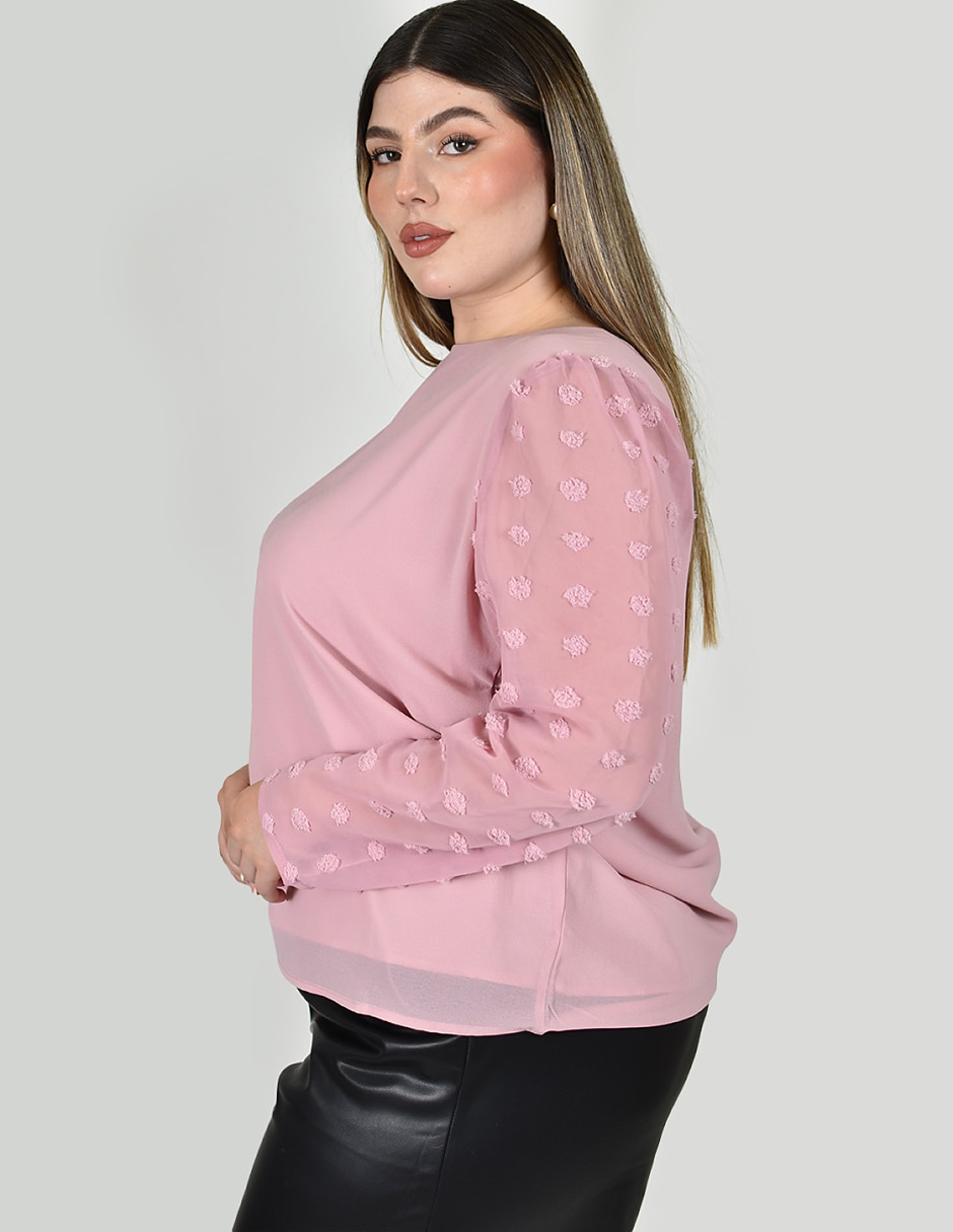 Blusa manga larga para mujer 2