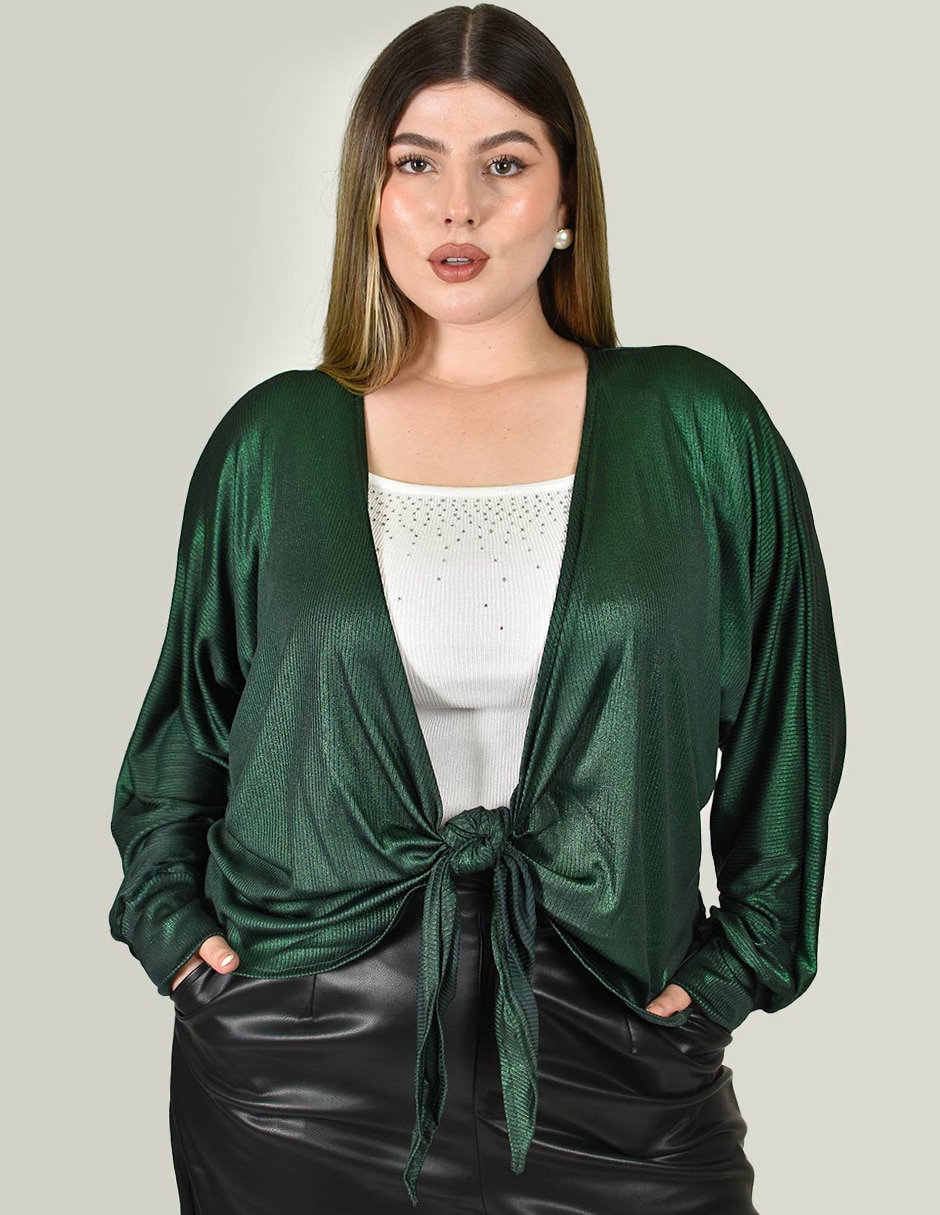 Suéter cuello abierto para mujer