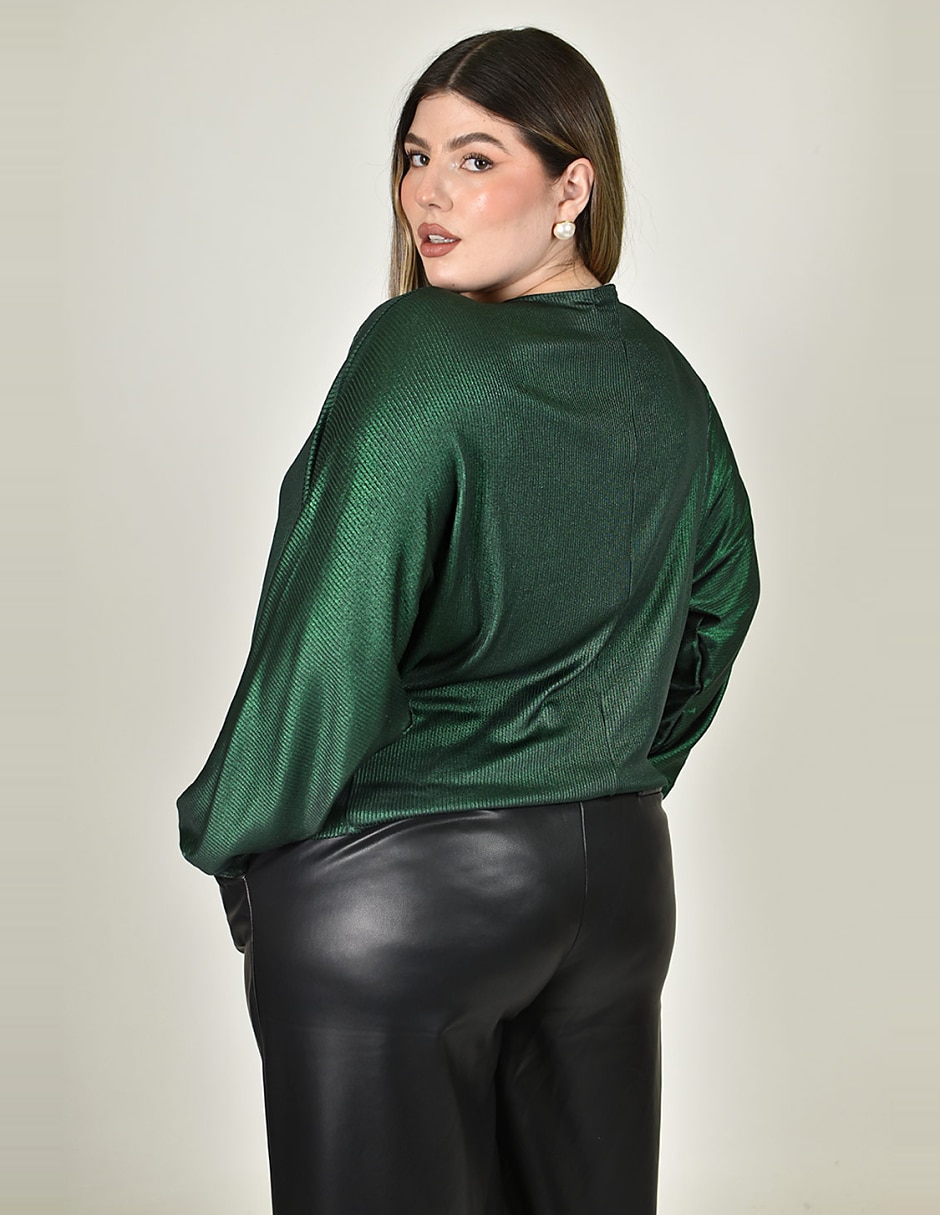 Suéter cuello abierto para mujer 3