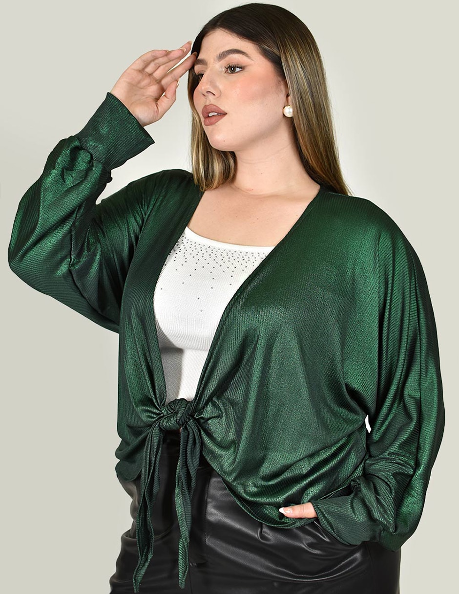 Suéter cuello abierto para mujer 4
