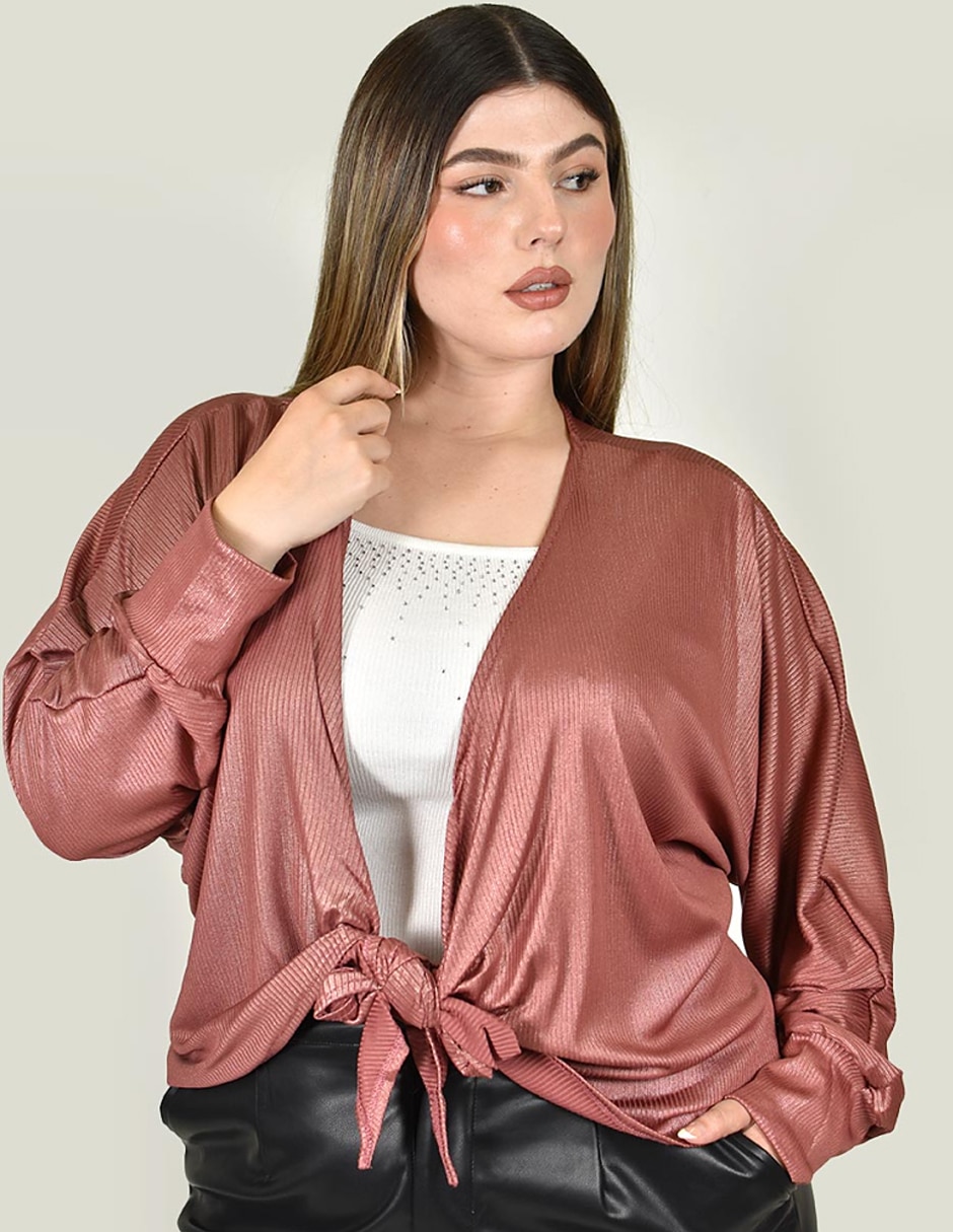 Suéter cuello abierto para mujer 4