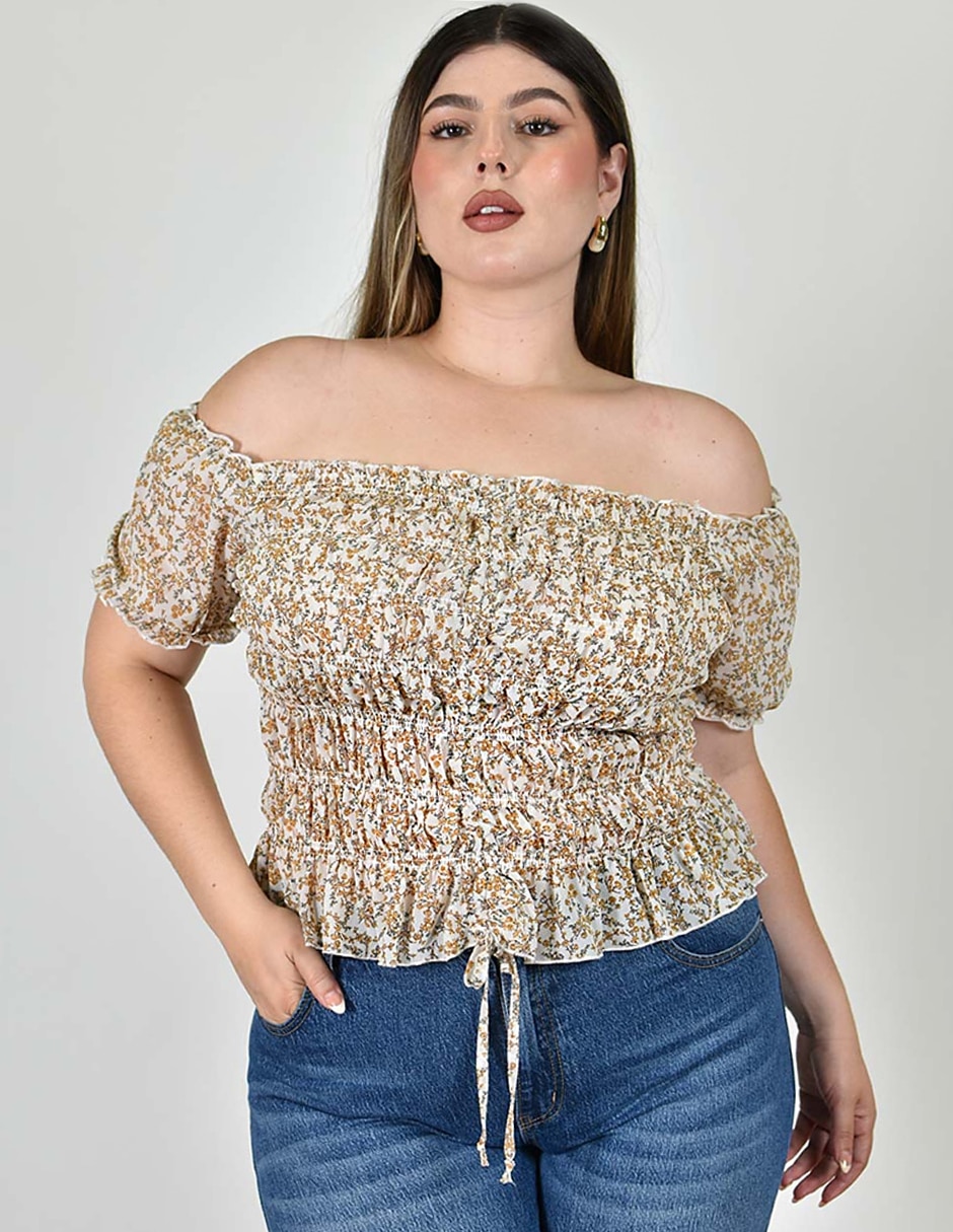 Blusa manga corta para mujer Blusa manga corta para mujer