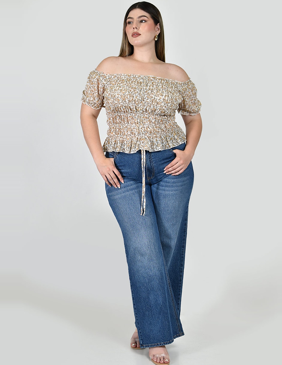 Blusa manga corta para mujer 5