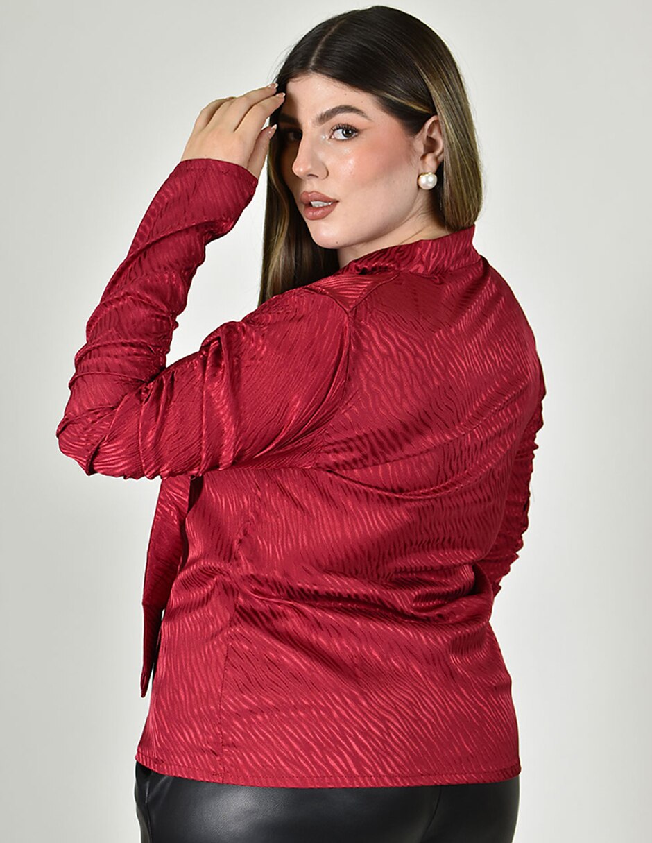 Blusa manga larga para mujer 3