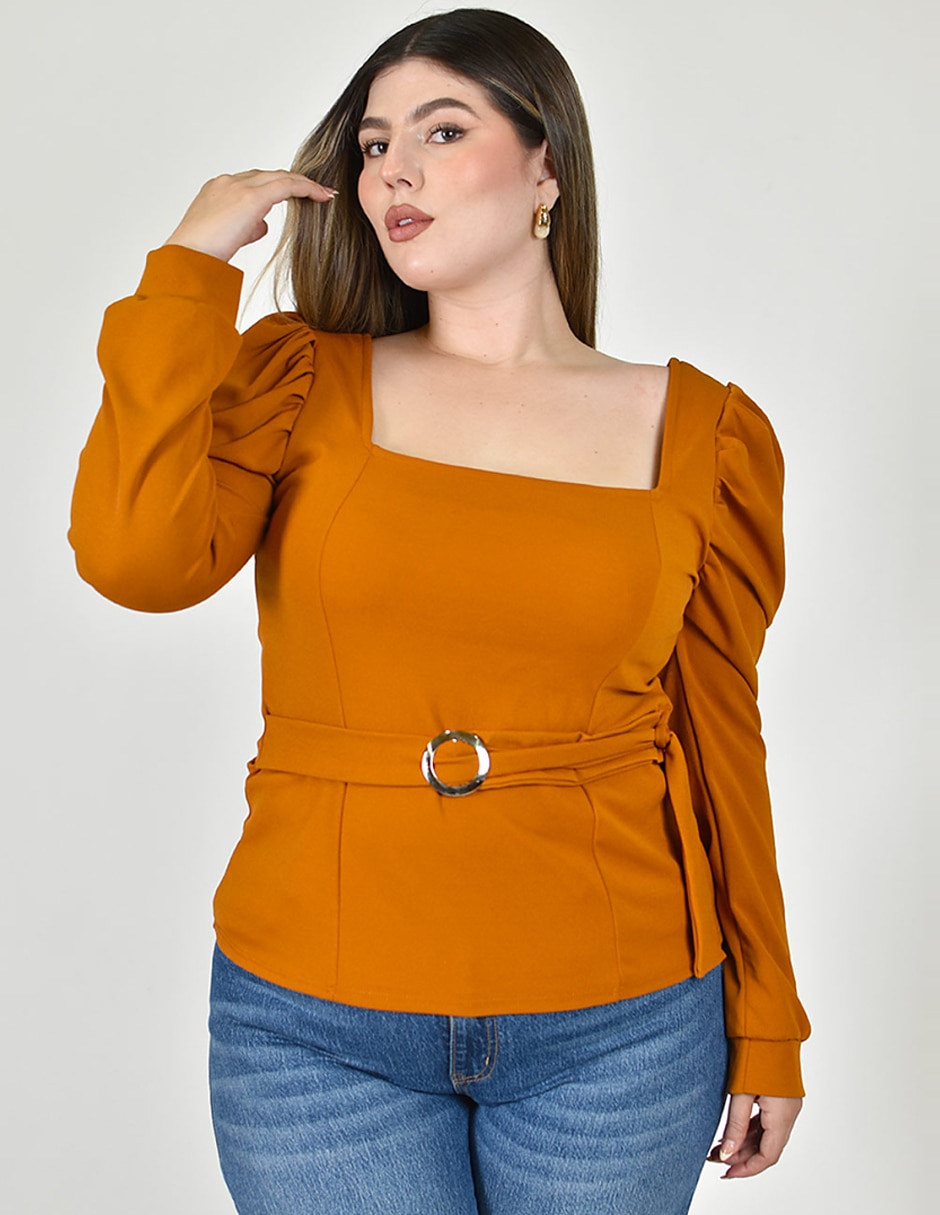 Blusa manga larga para mujer Blusa manga larga para mujer