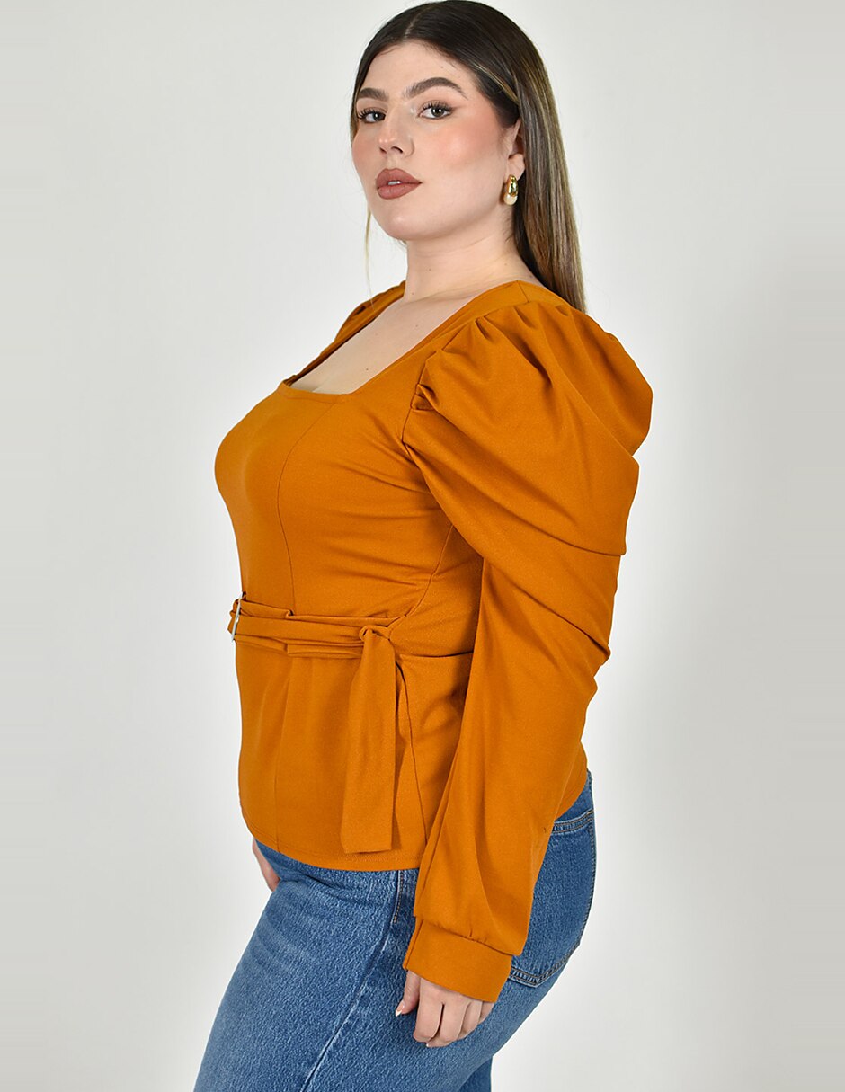 Blusa manga larga para mujer 2