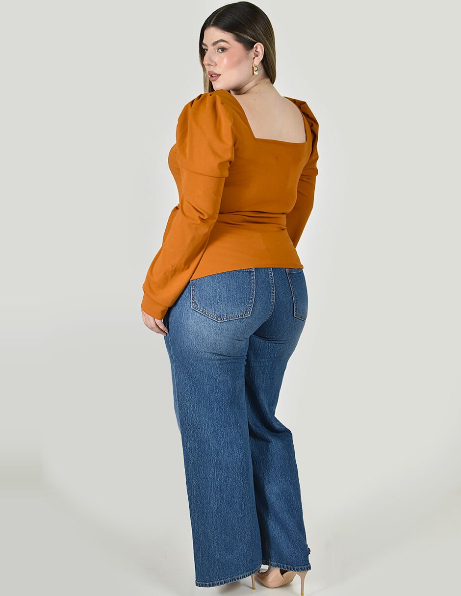 Blusa manga larga para mujer 3