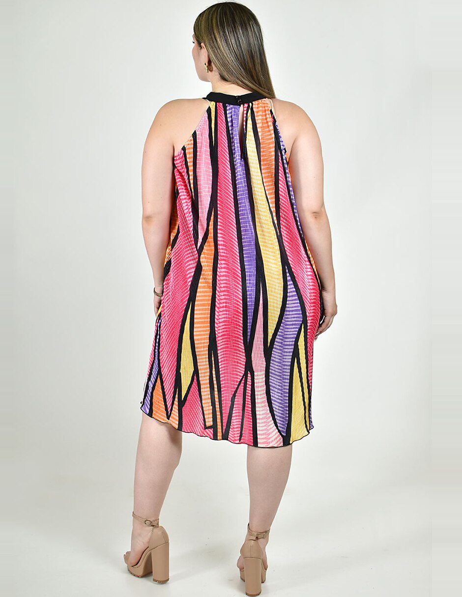 Vestido a la rodilla casual para mujer 3