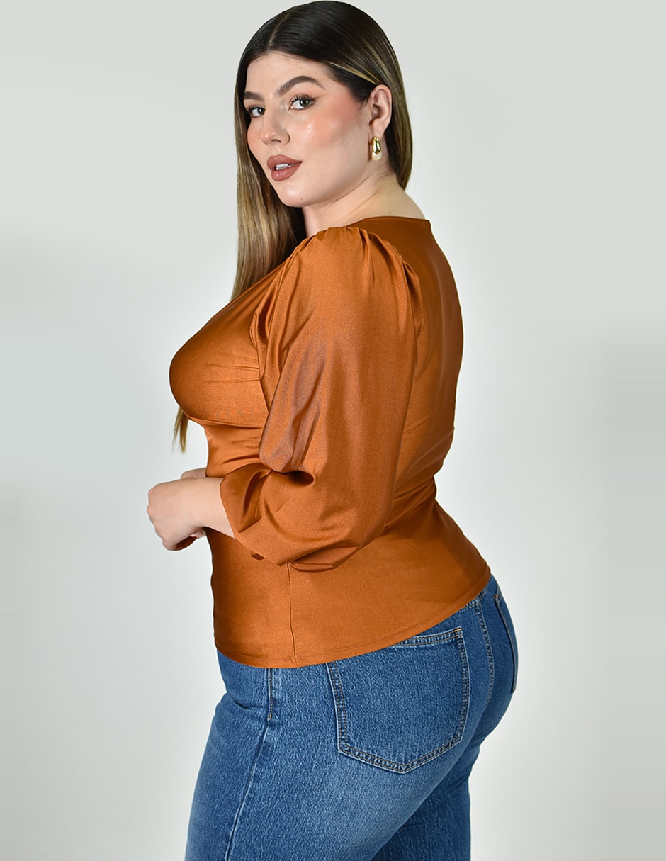 Blusa manga 3/4 para mujer 3