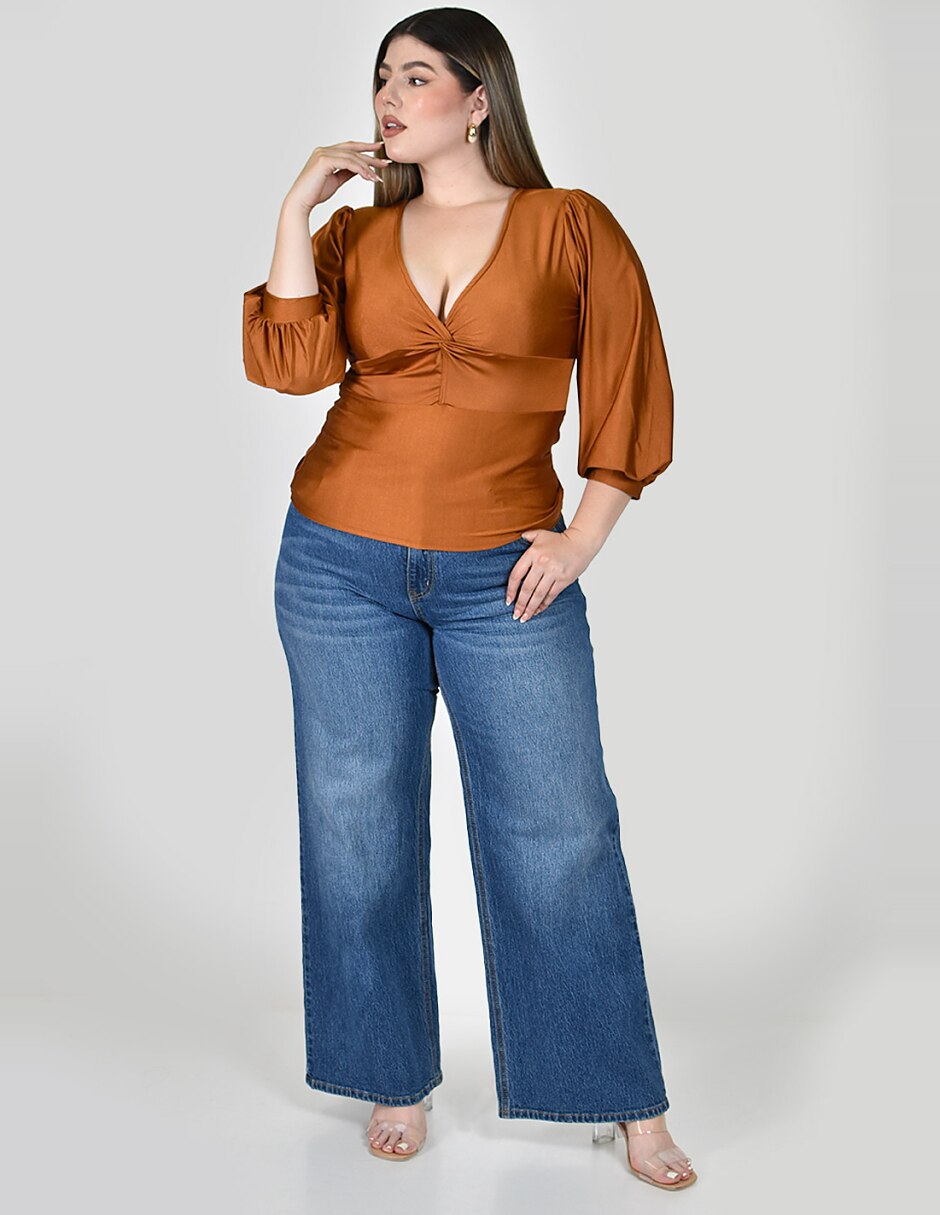 Blusa manga 3/4 para mujer 5