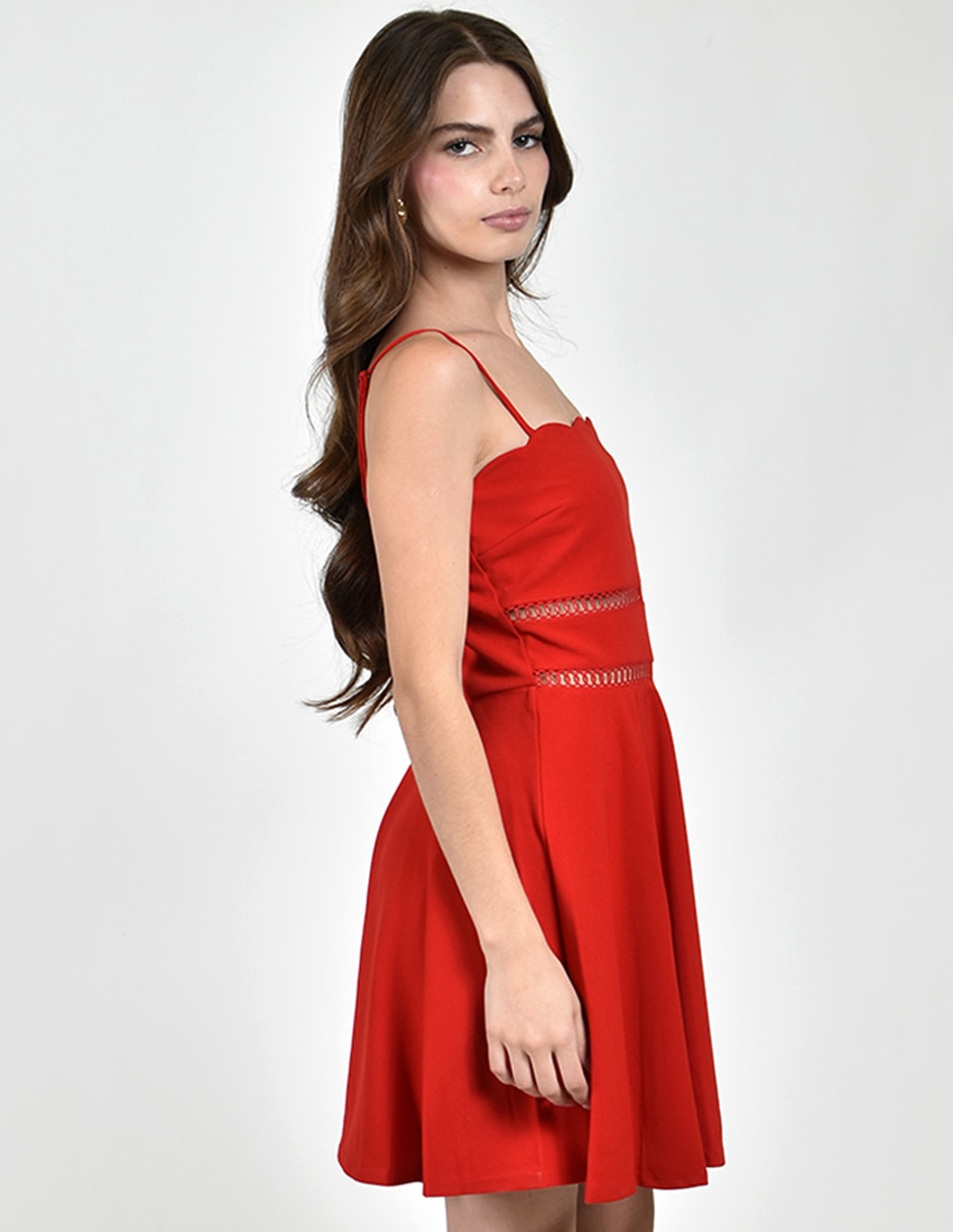 Vestido corto casual roman fashion para mujer