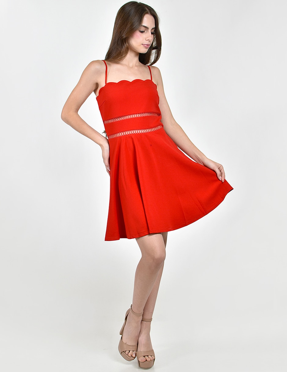 Vestido corto casual roman fashion para mujer